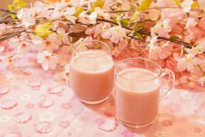 さくら甘酒　2杯